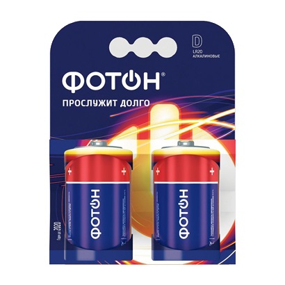 Элемент питания Фотон, LR20, ВР2 купить в СОМ
