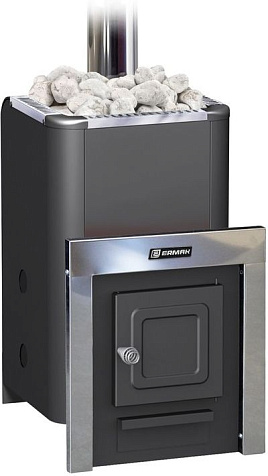Печь для бани Ермак 12 Классика 2025 Carbon антрацит купить в СОМ