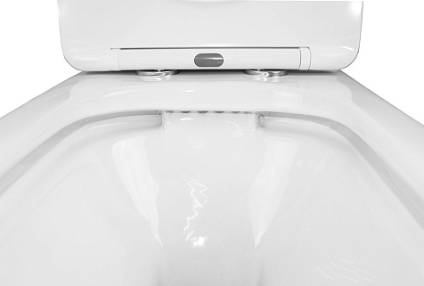 Унитаз-компакт Azario Fresco AZ-8302, безободковый, сиденье микролифт купить в СОМ