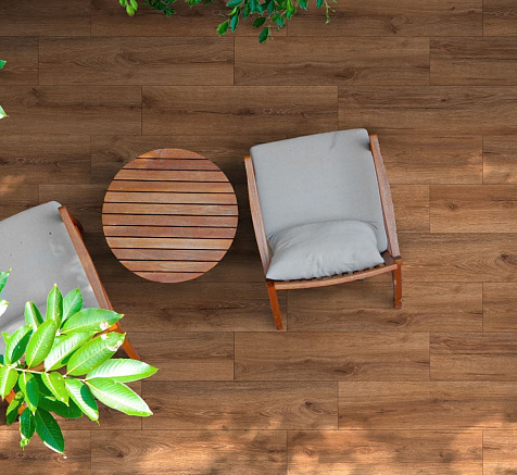 Керамогранит Global Tile Denmark  Светло-коричневый, 198х800х8.5 мм, 7 шт. - 1.1 кв. м. GT208021508MСR купить в СОМ