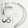 Смеситель для раковины Milardo Amplex AMPSB00M01, латунь, хром купить в СОМ