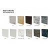 СР.50.224М Стол рабочий с 3 ящиками, Короб Белый, Фасад Бетон темный,  РучкиСкоба купить в СОМ
