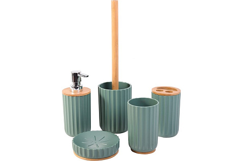 Стакан для зубных щеток Аквалиния Бамбук B1243W-3 купить в СОМ