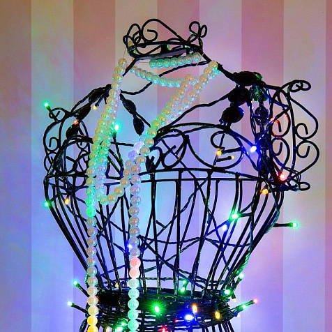 Гирлянда светодиодная Neon-Night  Твинкл Лайт 6м 40LED мультиколор 5.1Вт IP20 режим купить в СОМ