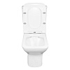 Унитаз-компакт Azario Fresco AZ-8302, безободковый, сиденье микролифт купить в СОМ