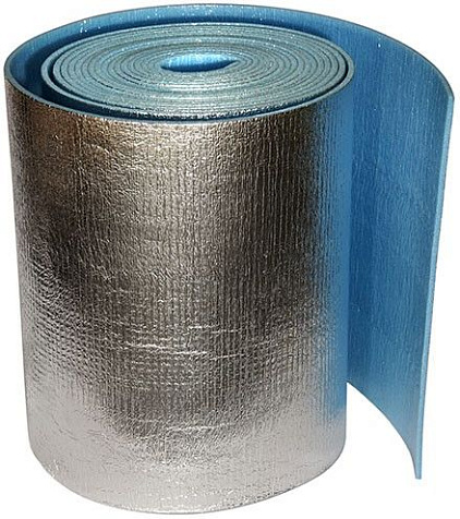 Теплоизоляция Экофол А-5 1200х5 мм, длина 2.5 м, в рулоне 3 кв.м. купить в СОМ