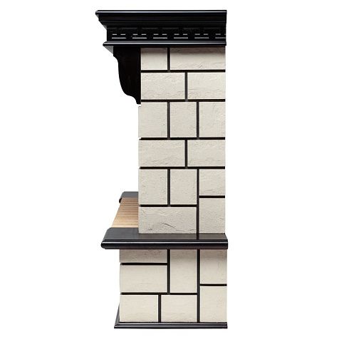 Камин электрический RealFlame Moonblaze BL/ Stone NEW 26, белый купить в СОМ