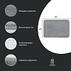 Коврик для ванной Iddis PSQS06Mi12, 65 х45 см, микрофибра, серый купить в СОМ