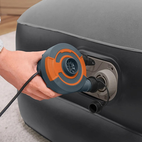 Кровать надувная Bestway 67401 встроенный насос 220V/240V+ремкомплект+сумка купить в СОМ