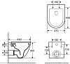 Инсталляция Loranto Prestige 4551, унитаз Grado AZ-0046N-MB, безободковый, черный, сиденье микролифт, без кнопки купить в СОМ