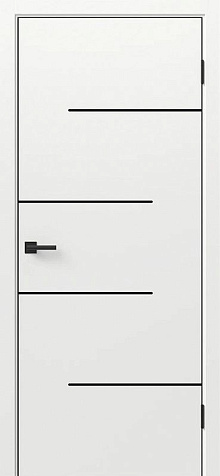 Дверное полотно глухое Виста 4.2 Эдельвейс 800х2000мм купить в СОМ