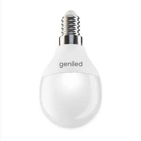 Лампа светодиодный GENILED 9Вт, Е14 G45 4000К купить в СОМ