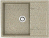 Мойка каменная Granit Bergg Катрин Z151Q5/34, 645 х505 х218 мм, песочный глянцевая купить в СОМ