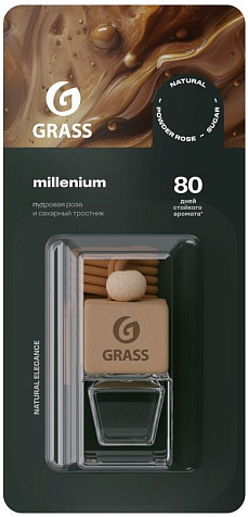 Grass Ароматизатор воздуха Millennium жидкий подвесной купить в СОМ