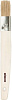 Кисть BIBER узкая, натуральная щетина, 25 мм купить в СОМ