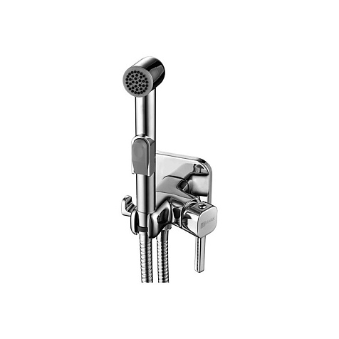 Смеситель встраиваемый Lemark Solo LM7165C, гигиенический душ, хром купить в СОМ