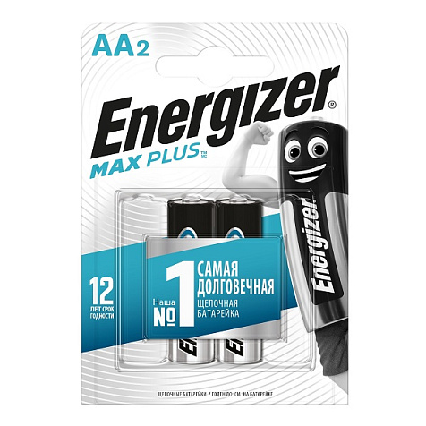 Элемент питания Energizer Max Plus, LR6/316 BL2 АА купить в СОМ