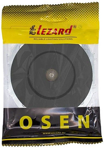Механизм розетки  LEZARD OSEN Осень 1 гнездо, телевизионная оконечная , черный бархат купить в СОМ