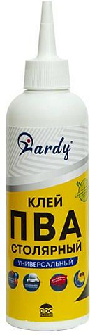 Клей ПВА Hardy, универсальный, 200 мл купить в СОМ