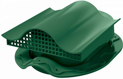 Вентиль кровельный Skat Monterrey ТехноНИКОЛЬ, D110, зеленый купить в СОМ