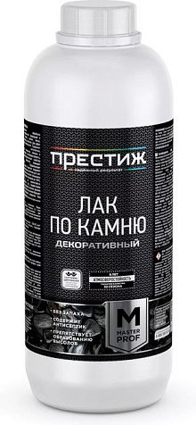 Лак акриловый Престиж, по камню, полуматовый, 1 л купить в СОМ