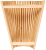 Абажур банный Веер Свет Липа 40х30х11см  Добропаровъ купить в СОМ