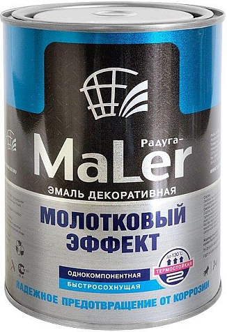 Эмаль Радуга молотковая, бронзовая, 0.8л купить в СОМ