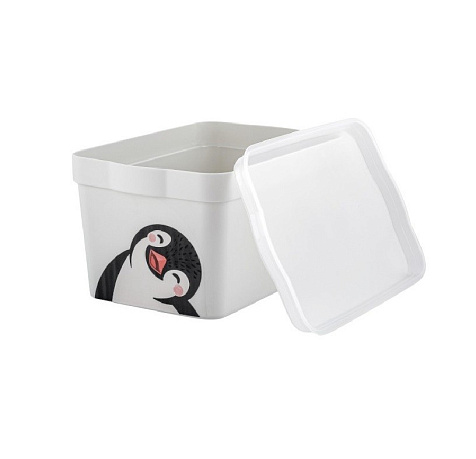 Ящик для хранения Keeplex Happy Penguin 2,3л купить в СОМ